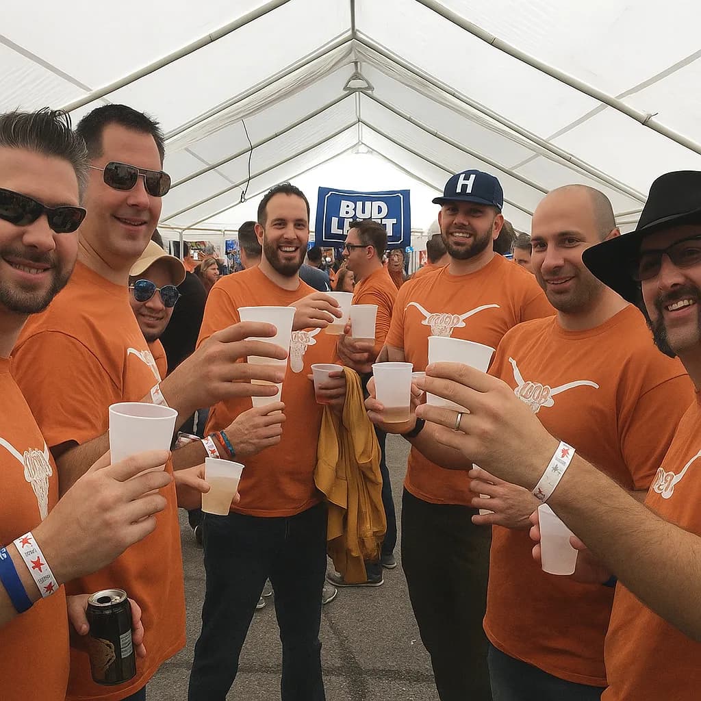 LONGHORNS TAILGATE EXPERIENCE — DAYTIME bachelor party experience in Austin
