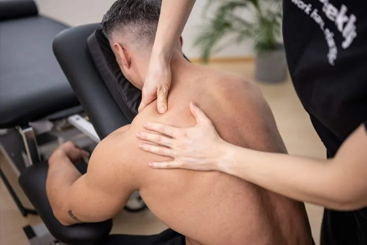 ON-SITE CHAIR MASSAGES – 3 CHAIRS / 2 HRS - Connected Austin experience